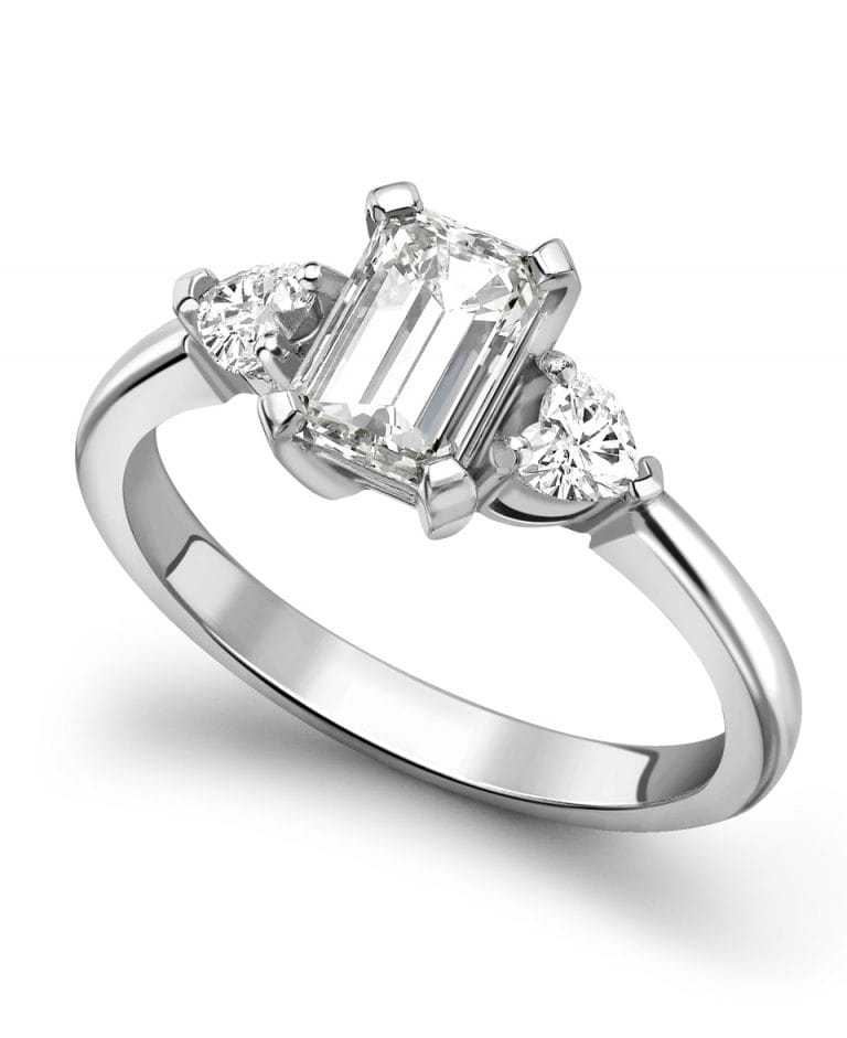 Emerald Cut Diamond Ring for Natalie