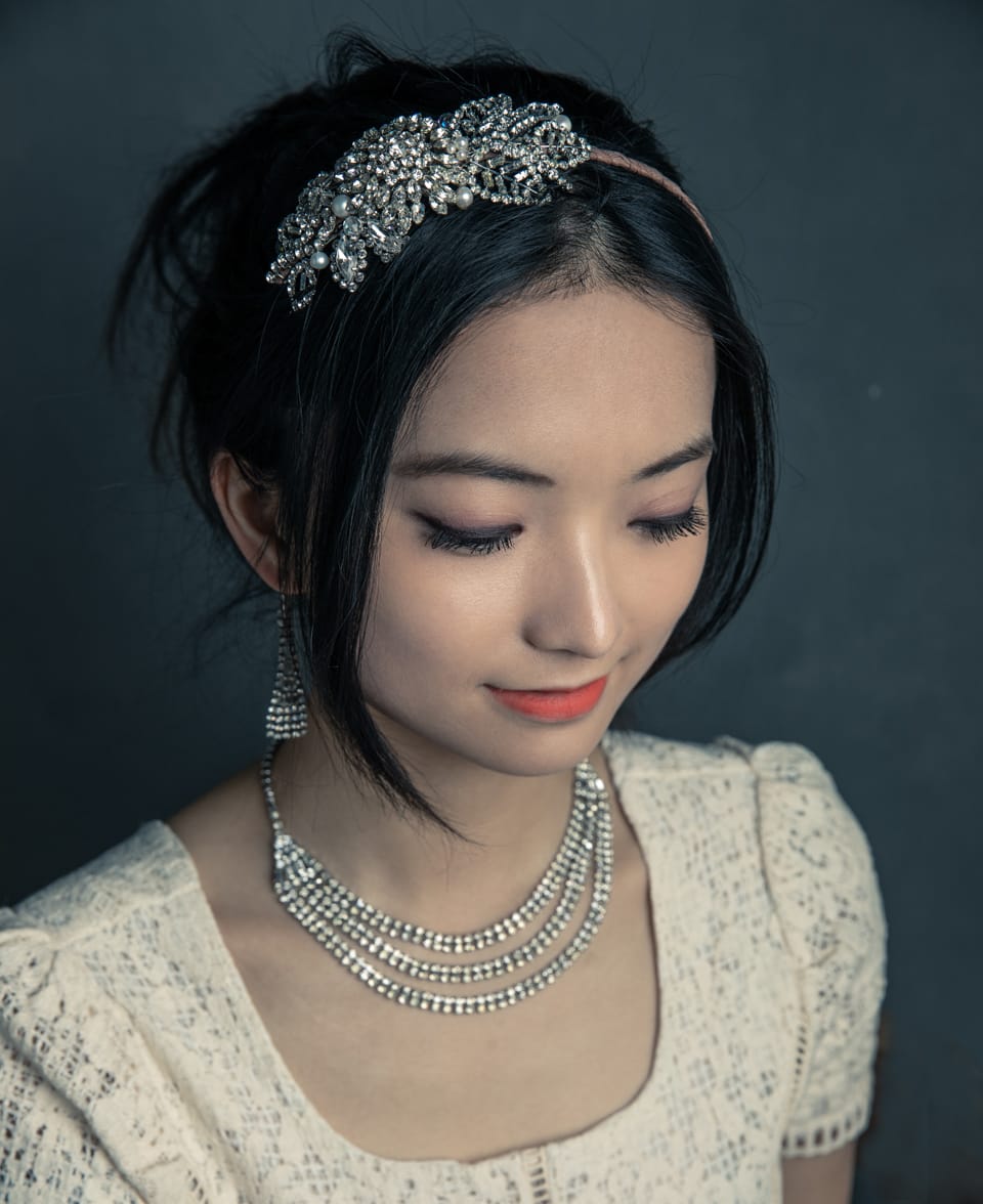 second hand bridal headpieces