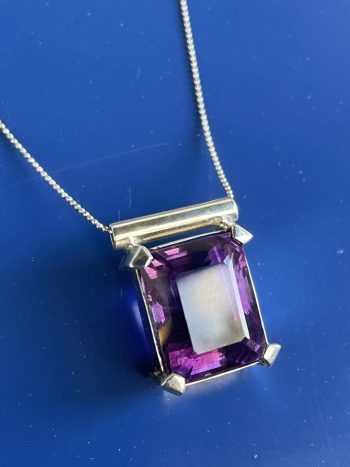 Amethyst Necklace handmade natural gemstone necklace image 1 Amethyst Necklace handmade natural gemstone necklace image 1 Amethyst Necklace handmade natural gemstone necklace image 2 Amethyst Necklace handmade natural gemstone necklace image 3 Amethyst Necklace handmade natural gemstone necklace image 4 Amethyst Necklace handmade natural gemstone necklace image 5 KrauszJewellery Local seller | 10 sales Amethyst Necklace, handmade natural gemstone necklace, sterling silver gemstone pendant,healing gemstone, birthstone february, amethyst