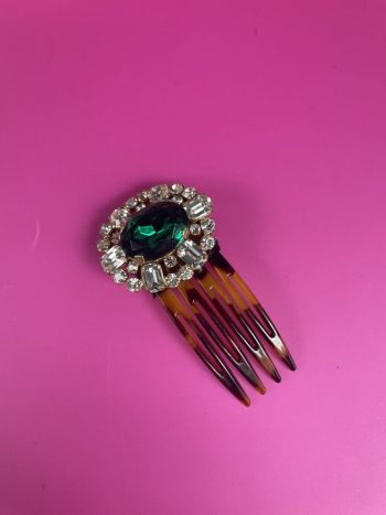 Green/Clear Hair Comb