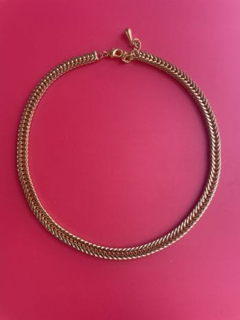 1960s classic gold plated necklace