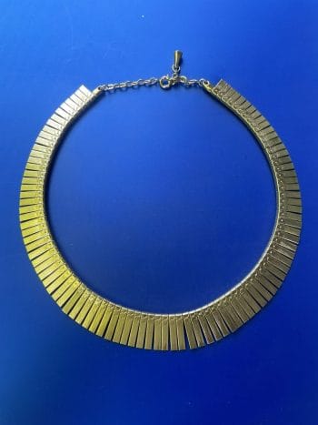 gold plated 1960s necklace