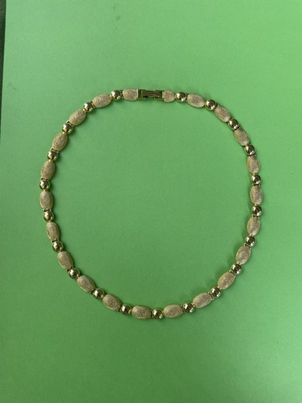 Gold plated 1960s necklace